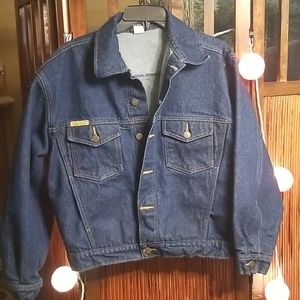 Dark Denim Jacket prison Blues